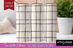 Boho Aesthetic Tumbler Wrap - Minimalist Tumbler PNG Product Image 1