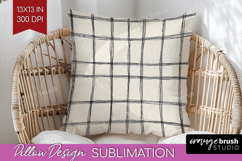 Boho Aesthetic Pillow Sublimation - Minimalist Pillow Cover Product Image 1