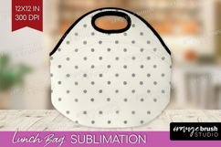 Boho Aesthetic Lunch Bag - Minimalist Lunch Bug PNG Product Image 1