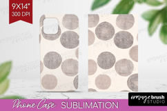 Boho Aesthetic Phone Case PNG - Minimalist Case PNG Product Image 1