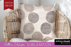 Boho Aesthetic Pillow Sublimation - Minimalist Pillow Cover Product Image 1