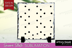 Boho Aesthetic Slate PNG - Minimalist Square Slate Product Image 1