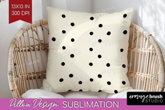 Boho Aesthetic Pillow Sublimation - Minimalist Pillow Cover Product Image 1