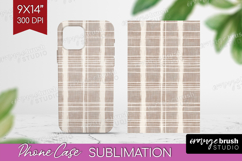 Boho Aesthetic Phone Case PNG - Minimalist Case PNG Product Image 1