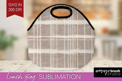 Boho Aesthetic Lunch Bag - Minimalist Lunch Bug PNG Product Image 1