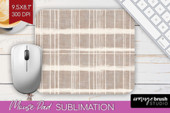 Boho Aesthetic Mouse Pad Sublimation - Minimalist Mousepad Product Image 1