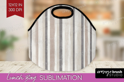 Boho Aesthetic Lunch Bag - Minimalist Lunch Bug PNG Product Image 1