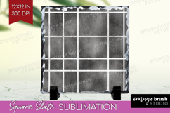 Boho Aesthetic Slate PNG - Minimalist Square Slate Product Image 1