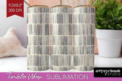 Boho Aesthetic Tumbler Wrap - Minimalist Tumbler PNG Product Image 1