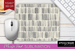 Boho Aesthetic Mouse Pad Sublimation - Minimalist Mousepad Product Image 1