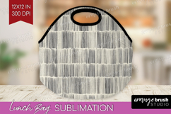 Boho Aesthetic Lunch Bag - Minimalist Lunch Bug PNG Product Image 1