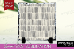 Boho Aesthetic Slate PNG - Minimalist Square Slate Product Image 1