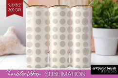 Boho Aesthetic Tumbler Wrap - Minimalist Tumbler PNG Product Image 1