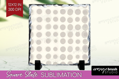 Boho Aesthetic Slate PNG - Minimalist Square Slate Product Image 1