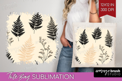 Boho Aesthetic Tote Bag - Minimalist Tote Bag PNG Product Image 1