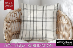 Boho Aesthetic Pillow Sublimation - Minimalist Pillow Cover Product Image 1