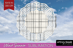 Boho Aesthetic Wind Spinner Sublimation PNG - Minimalist Product Image 1