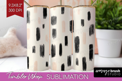 Boho Aesthetic Tumbler Wrap - Minimalist Tumbler PNG Product Image 1