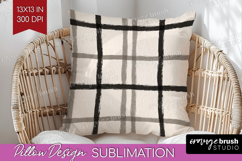 Boho Aesthetic Pillow Sublimation - Minimalist Pillow Cover Product Image 1