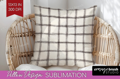 Boho Aesthetic Pillow Sublimation - Minimalist Pillow Cover Product Image 1