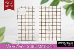 Boho Aesthetic Phone Case PNG - Minimalist Case PNG Product Image 1