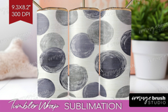 Boho Aesthetic Tumbler Wrap - Minimalist Tumbler PNG Product Image 1