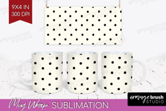 Boho Aesthetic Mug Wrap - Minimalist Mug PNG Sublimation Product Image 1