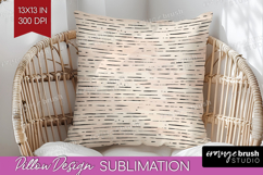 Boho Aesthetic Pillow Sublimation - Minimalist Pillow Cover Product Image 1