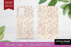 Boho Aesthetic Phone Case PNG - Minimalist Case PNG Product Image 1