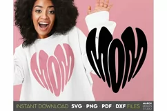 Download this Boho style mom heart design today for a good price. These Mom love design are compatible with Cricut and Silhouette Cutting Machines. Sublimation.