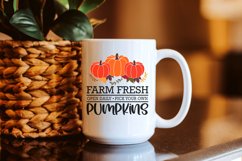 Farm Fresh Pumpkins SVG, Fall svg, Autumn cut files, SVG Product Image 2