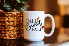 Fall Sweet Fall, Autumn clip art, home decor svg design Product Image 2