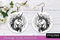 Boho Mystical Earrings Sublimation Celestial Earrings Bundle
