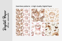 Nursery Boho digital paper Seamless backgrounds Product Image 1