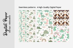 Nursery Boho digital paper Seamless backgrounds Product Image 1