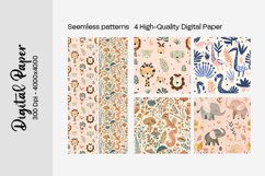 Nursery Boho digital paper Seamless backgrounds Product Image 2