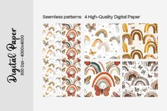 Nursery Boho digital paper Seamless backgrounds Product Image 1