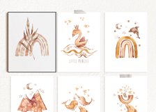 Boho nursery nautical printable posters - 8 prints Product Image 3