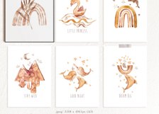 Boho nursery nautical printable posters - 8 prints Product Image 2
