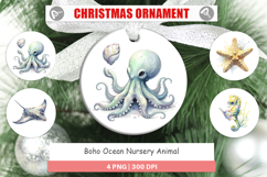 Boho Ocean Animal Ornament Product Image 1