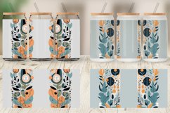 Boho Organic Shape Glass Can Wraps Product Image 5