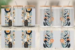 Boho Organic Shape Glass Can Wraps Product Image 6