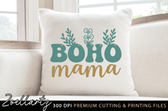 Boho Mama SVG Cut File Mothers Day SVG Boho T-shirt Mug Tote Product Image 1
