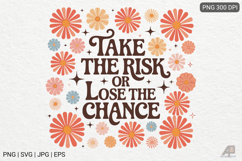 Boho Retro SVG PNG Sublimation Product Image 1