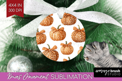 Boho Pumpkin Ornament PNG - Coquette PNG Sublimation Product Image 1