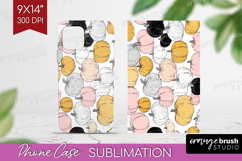 Boho Pumpkin Phone Case PNG - Coquette Case PNG Sublimation Product Image 1