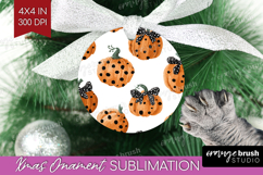 Boho Pumpkin Ornament PNG - Coquette PNG Sublimation Product Image 1