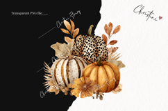 Boho Fall Pumpkins PNG | Fall PNG Product Image 2