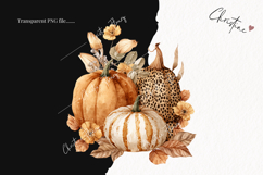 Boho Fall Pumpkins PNG | Fall PNG Product Image 2