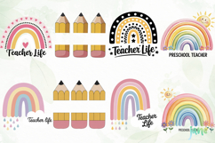 Boho Rainbow Teacher Sublimation Product Image 9